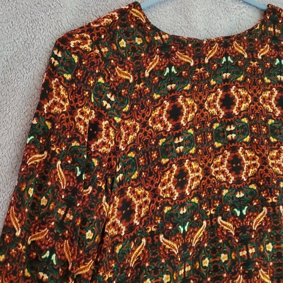 H&m Long sleeve print dress - Picture 2 of 4